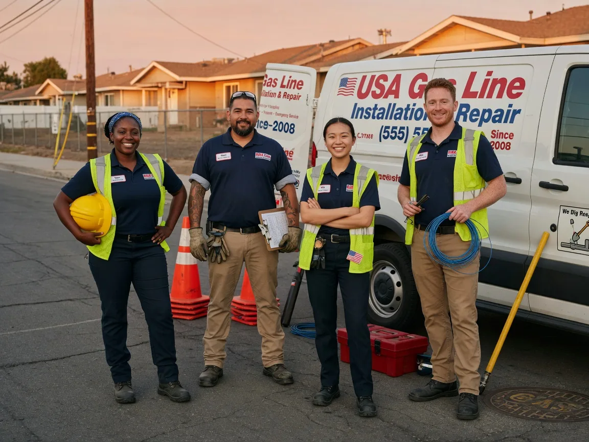 Gas Line Installation company in Smoot, WY